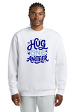 Hug One Another Crewneck Sweatshirt - Artdog Designs Inc