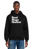 Real Hugs Matter Hoodie - Artdog Designs Inc